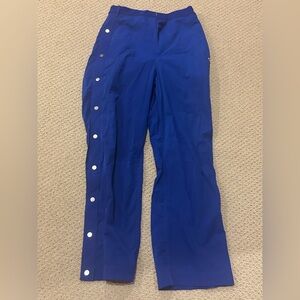 Dion Lee cobalt blue parachute pants size S